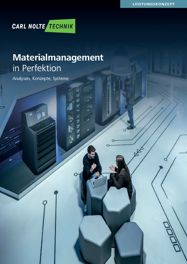 Broschüre Materialmanagment in Perfektion